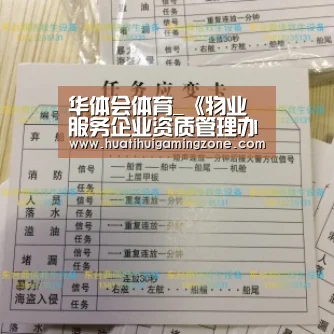 华体会体育_《物业服务企业资质管理办法》全文(图2) 华体会电竞